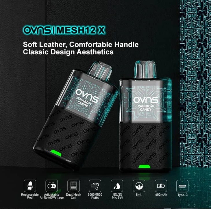10000 Puffs Replacable Pod System Vape With Strong Magnetic Conncection